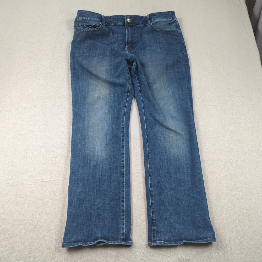 American Eagle Jeans Mens 36x30 Blue Original Boot Cut Western Cowboy Stretch
